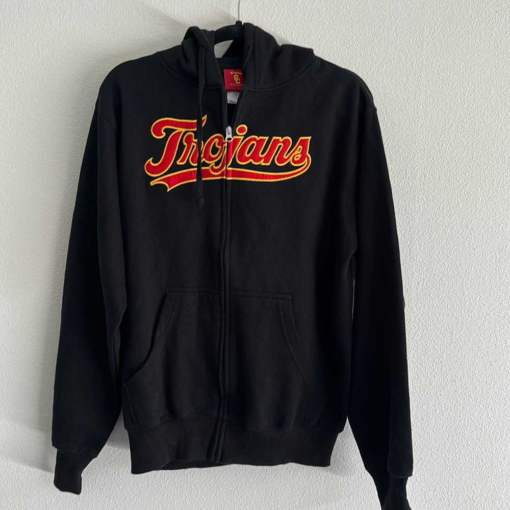 NWOT Unisex USC Trojans Zip Up Hoodie